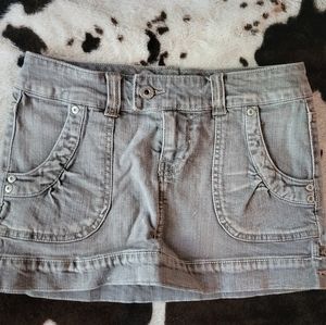 Jean skirt and short bundle